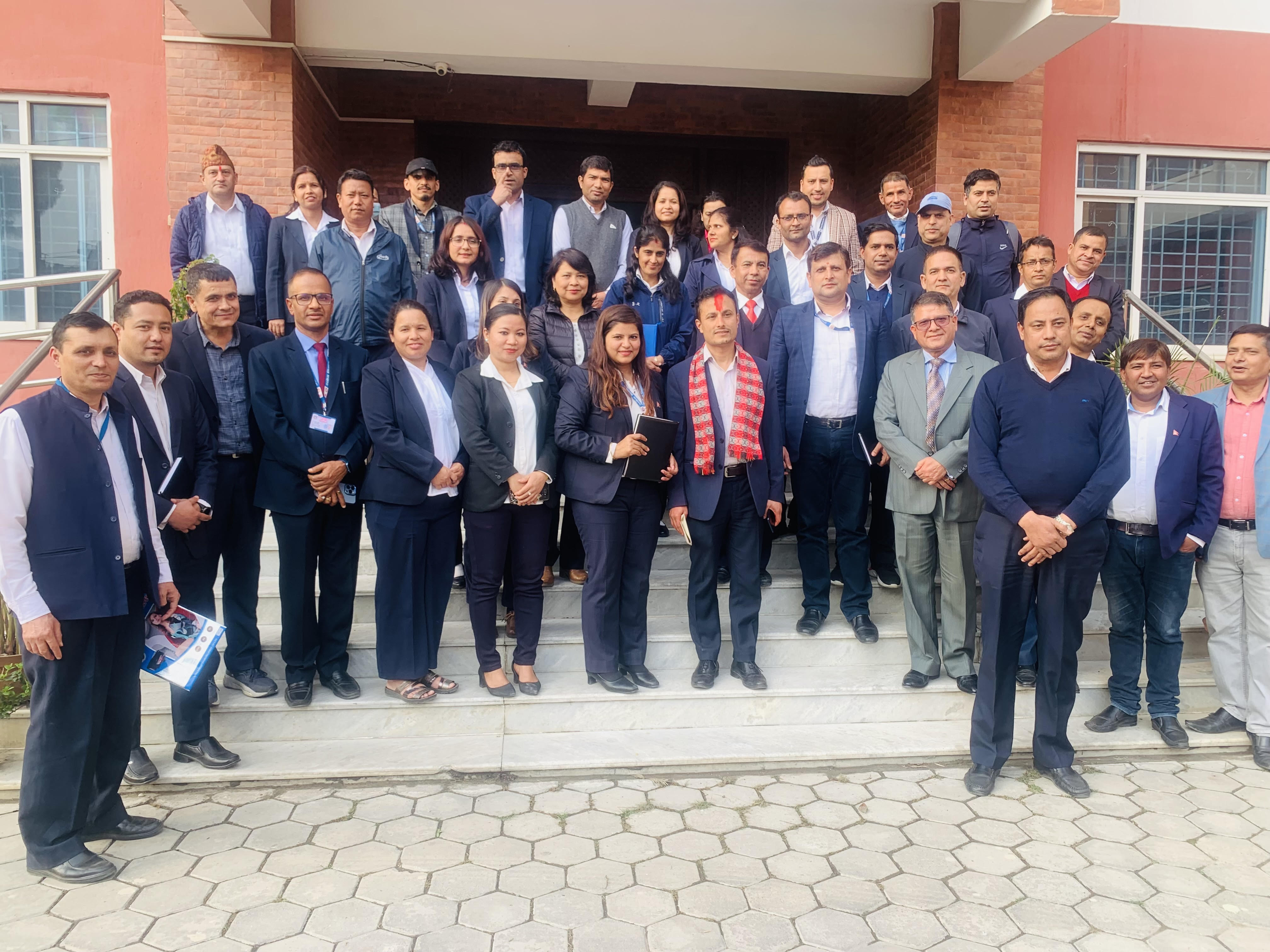 Glimpse of farewell of Director General Mr. Ram Chandra Tiwari
